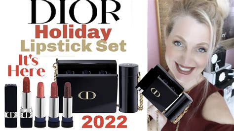 dior coffret rouge|dior holiday gift set 2022.